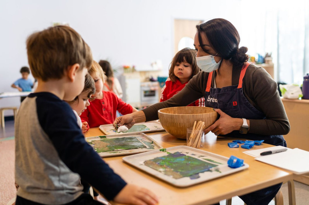 Guided activity area